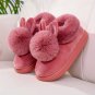 2025 Rabbit-Ear Winter Slippers &acirc;�� Warm Plush Indoor/Outdoor Shoes for Men & Women