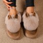 2025 Rabbit-Ear Winter Slippers &acirc;�� Warm Plush Indoor/Outdoor Shoes for Men & Women