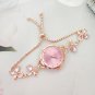 Elegant Women&acirc;��s Floral Quartz Watch with Adjustable Bracelet &acirc;�� Alloy Case & Strap (Gift Ready)