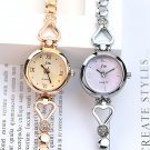 Elegant Women’s Rose Gold & Silver Bracelet Watch – Stylish Quartz Wristwatch for Casual Wear