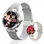 2025 Women&acirc;��s Smart Watch Call Answering, Fitness & Calorie Tracker, USB Charging, Android/iPhone