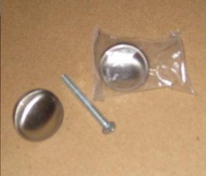 Knobs : Satin Nickel Kitchen / Bath Cabinet Knob Pulls (10pcs) - Brand New