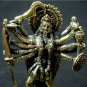Hindu devi Kali dark goddess brass figurine statue new 1.75 X 2.5" C-46 FREE WORLDWIDE DELIVERY!