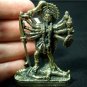 Hindu devi Kali dark goddess brass figurine statue new 1.75 X 2.5" C-46 FREE WORLDWIDE DELIVERY!