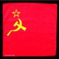 Soviet hammer & sickle flag bandana wall hanging 20x20