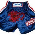 Twins Muay Thai boxing shorts red scorpion Medium TBS52