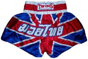 Twins Muay Thai boxing shorts Union Jack Large TBS-99