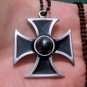 Lot of 12 German Iron Cross military medal WW2 valor biker pewter pendants nt-b