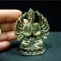 Guan Yin Guanyin Kuan Yim buddhist buddhism brass amulet new 2.5" X 3"