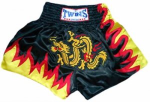 Twins Muay Thai boxing shorts dragon XXL new TBS-67