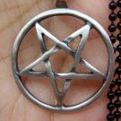 Wholesale lot 12 pentagram occult pewter pendants new FREE WORLDWIDE SHIPPING!