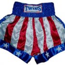 Twins Muay Thai boxing shorts American Flag Large