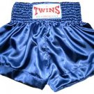 Twins Muay Thai boxing shorts blue new XL TBS-124