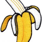 Banana fruit retro 70s sew applique iron-on patch S-196