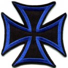 German Iron Cross military medal WW2 valor war biker iron-on applique patch S-87