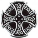 Celtic Cross Irish goth tattoo druids wicca pagan applique iron-on patch new S-5
