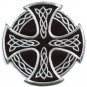 Celtic Cross Irish goth tattoo druids wicca pagan applique iron-on patch new S-5