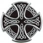 Celtic Cross Irish goth tattoo druids wicca pagan applique iron-on patch new S-5