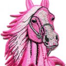 Horse colt bronco filly mustang pony stallion steed applique iron-on patch S-354