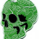 Skull tattoo horror biker goth emo punk rock metal applique iron-on patch S-253