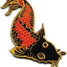 Japanese koi carp fish applique iron-on patch S-287