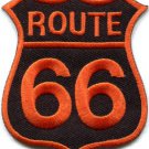 Route 66 retro muscle cars 60s americana USA applique iron-on patch S-280