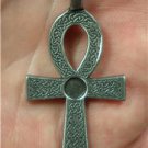 Egyptian Ankh key of life Isis pagan occult goth wicca pendant necklace new (B)