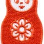 Russian matryoshka babushka babooshka nesting doll applique iron-on patch S-318