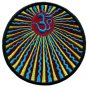 Aum om infinity hindu hindi hinduism yoga indian applique iron-on patch T-11