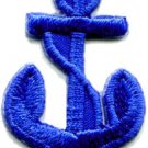 Anchor tattoo navy biker retro ship boat sea sew applique iron-on patch S-474