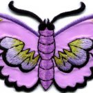 Butterfly insect boho hippie retro love peace applique iron-on patch S-455