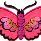 Butterfly insect boho hippie retro love peace applique iron-on patch S-458