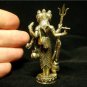 Hindu Datta Shiva Siva Brahma Vishnu Trimurti brass amulet figurine statue new