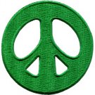 Peace sign hippie retro boho love weed applique iron-on patch S-22