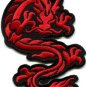 Chinese dragon kung fu martial arts biker tattoo applique iron-on patch S-362