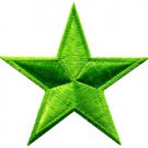 Star retro boho hippie 70's disco applique iron-on patch S-147