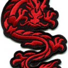 Chinese dragon kung fu martial arts tattoo applique iron-on patch Large S-362