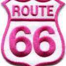 Route 66 retro muscle cars 60s americana applique iron-on patch S-275