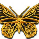 Butterfly insect boho hippie retro love peace applique iron-on patch S-172