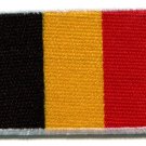 Flag of Belgium Belgian applique iron-on patch Medium S-99