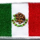 Flag of Mexico Mexican bandera embroidered applique iron-on patch S-347