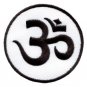 Aum om infinity hindu hindi hinduism yoga indian applique iron-on patch S-2