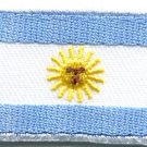 Flag of Argentina sun of may South America applique iron-on patch Medium S-387