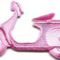 Motor scooter motorcycle cycle bike motorbike applique iron-on patch S-369