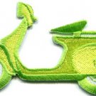 Motor scooter motorcycle cycle bike motorbike applique iron-on patch S-367