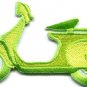Motor scooter motorcycle cycle bike motorbike applique iron-on patch S-367