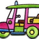 Tuk Tuk Bangkok Thailand Thai bus car motorcycle applique iron-on patch S-345