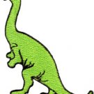 Brontosaurus Jurassic dinosaur lizard kids fun applique iron-on patch new S-340