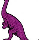 Brontosaurus Jurassic dinosaur lizard kids fun applique iron-on patch new S-334