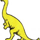 Brontosaurus Jurassic dinosaur lizard kids fun applique iron-on patch new S-342
